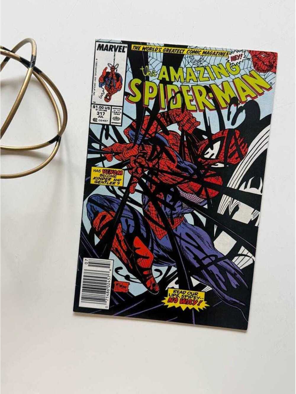 Amazing Spider-Man #317 (1989) 4th App of Venom - Comic book | Todd McFarlane